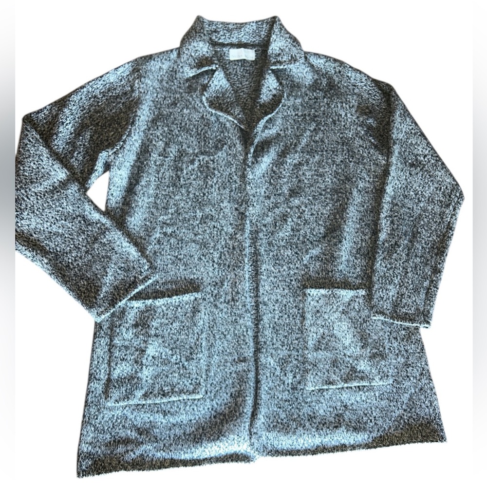 BeCool Women’s Wool Blend Grey Cardigan Sweater | medium